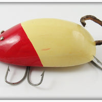 Vintage J.W. Red & White Big Rat Lure