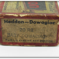 Heddon Rainbow 20 Baby Dowagiac In Box