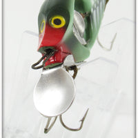 Uniline Mfg Corp Green White Ribs Spinno Minno In Box