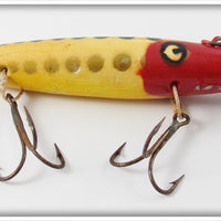 Vintage Jack Lloyd Yellow Spotted Water Witch Lure