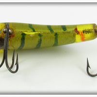 Palmer Douglas Green Striped Swimming Minnow