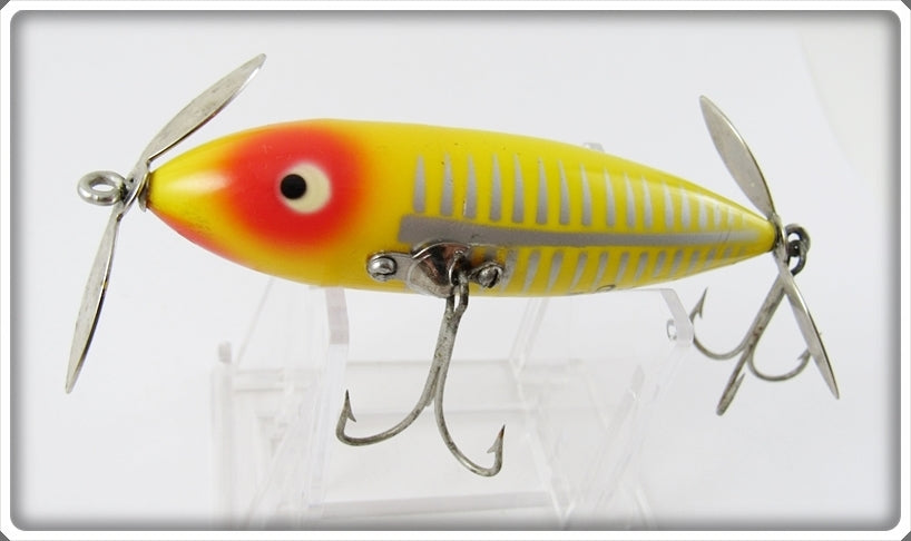 Heddon Yellow Shore Floppy Props Wounded Spook