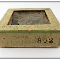 Creek Chub All Gray Bug A Boo In Correct Box F-802