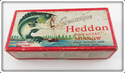 Heddon Shiner Scale Salt Water Basser Spook Empty Lure Box SW9849P