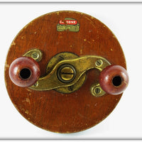Vintage Cozzone Wooden Side Mount Reel