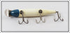 Creek Chub White With Blue Slant Head No Eye Pikie 710 Special