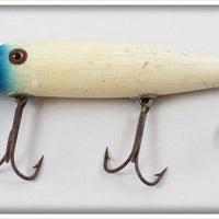 Vintage Creek Chub White With Blended Blue Head DLT Pikie 710 Special
