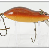 Vintage Heddon Brown Mouse Meadow Mouse Lure 4000BM 