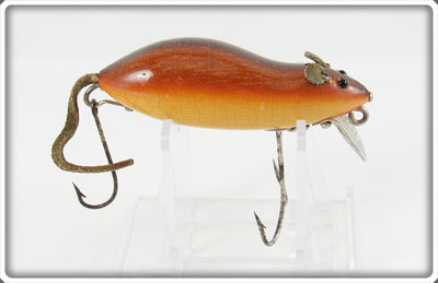 Vintage Heddon Brown Mouse Meadow Mouse Lure 4000BM 