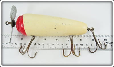 Vintage McCagg Red & White Striper Barney Surf Casting Bait