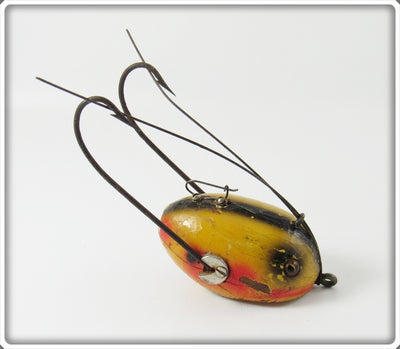 Vintage South Bend Yellow With Spots Plug Oreno Lure 959 Y 