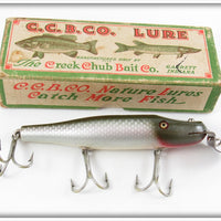 Vintage Creek Chub Silver Shiner Pikie Lure 703 In Box