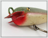 Bert Winnie Bait Co Green & Red Michigan Stump Dodger