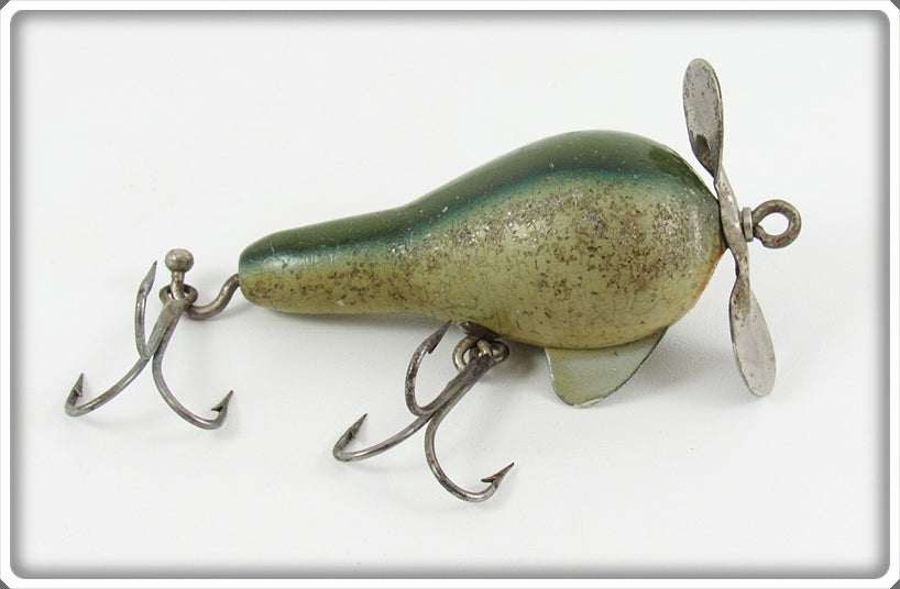 Vintage Shakespeare Blended Green Back With Glitter Waukazoo Lure