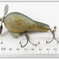 Shakespeare Blended Green Back With Glitter Waukazoo 6555