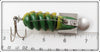 Zink Artificial Bait Co Green & Yellow Zink Screwtail In Box