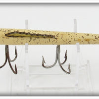 Pflueger White Body Red Head Silver Sparks Live Wire 7636