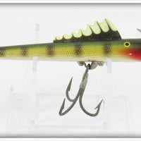 Vintage Pflueger Natural Perch Scale Live Wire Lure 7606 