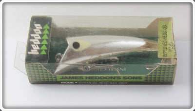 Heddon NP Nickel Plate Hedd Plug In Box