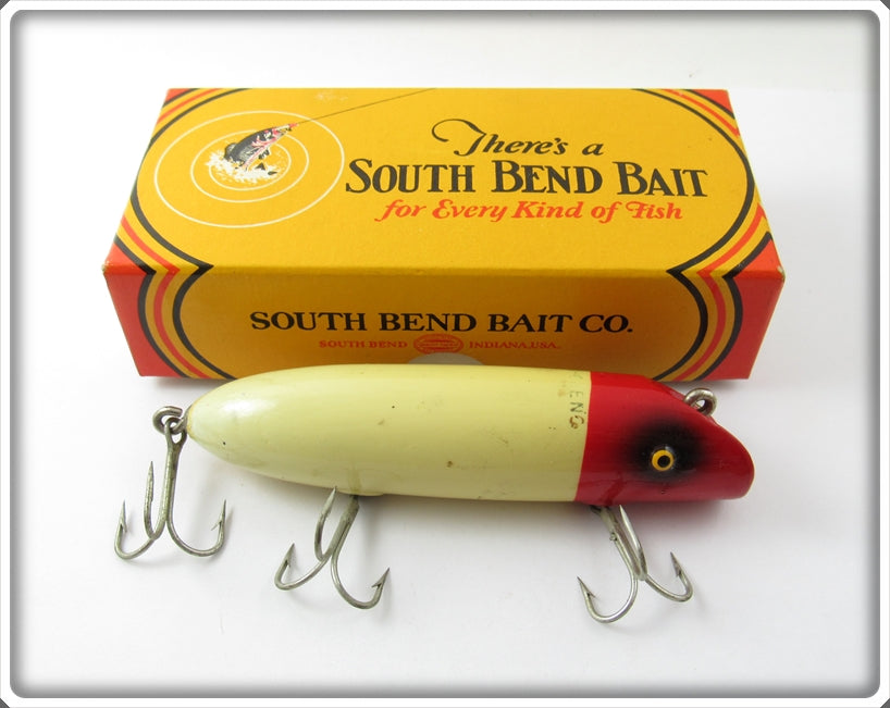 South Bend Red Head White Bass Oreno In Box