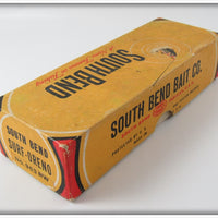 South Bend Red Arrowhead White Body Surf Oreno In Box