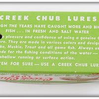 Creek Chub Silver Flash Skipper In Box 4618