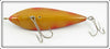 Heddon Yellow With Red Spots Swimmin Minnow 901