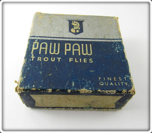 Vintage Paw Paw Trout Flies Empty Box