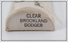 Paul Bunyan Bait Co Clear Black Ribs Brookland Dodger In Box