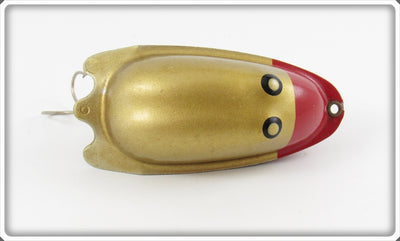 Vintage Outing Mfg Co Gold & Red Du Getum Lure