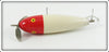 Pflueger Red & White Portage Peerless Minnow In Box