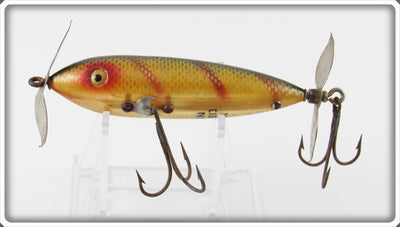 Vintage Heddon Perch Early Pressed Eye Wounded Spook 9140 L