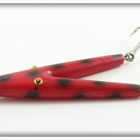 Hollifield Lure Company Red Spotted Vee-Lure AKA Weber Split Tail