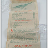 Adolph Arntz The Michigan Life Like Minnow In Box