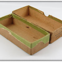 James L. Donaly Green & White The Redfin Minnow In Box