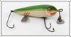 James L. Donaly Green & White The Redfin Minnow In Box