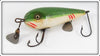 James L. Donaly Green & White The Redfin Minnow In Box