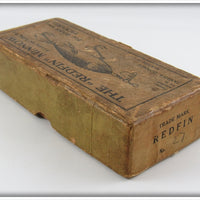 James L. Donaly Green & White The Redfin Minnow In Box