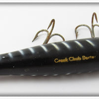 Creek Chub Black With White Lines Darter