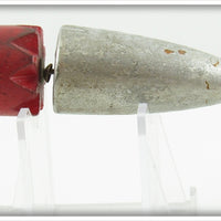 Unknown Red & Silver Spitter Bait Rotary Head