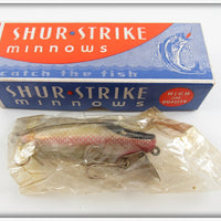 Shur Strike Red Side River Master Lure Unused In Box S6205