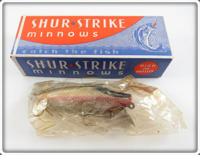 Shur Strike Red Side River Master Lure Unused In Box S6205