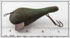 Folk Art Green Airplane Type Lure