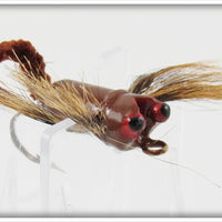 Vintage South Bend Brown Dragon Oreno Dragonfly Fly Rod Lure 