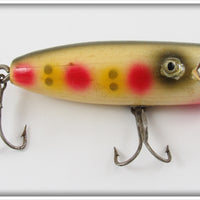 Vintage Shakespeare Strawberry Spot Jack Jr Lure 6560