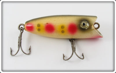 Vintage Shakespeare Strawberry Spot Jack Jr Lure 6560