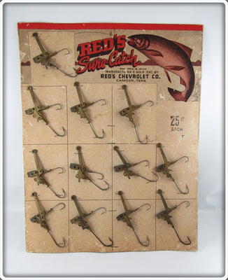 Red's Chevrolet Co Red's Sure Catch Hook Dealer Display