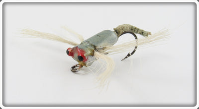 Vintage Peck's Silver Dragon Bug Dragonfly Fly Rod Lure