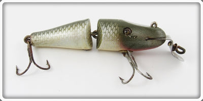 Vintage Creek Chub Silver Shiner Baby Jointed Pikie Lure 2703