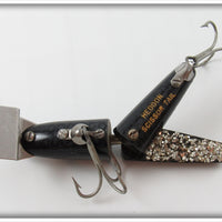 Heddon Black Scissor Tail In Box